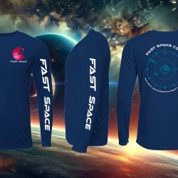 Navy Blue Long Sleeve with Red Logo (Mens)