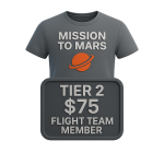 Tier 2 — $75: Flight Team Member